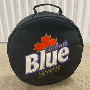 Labatt Blue soft side cooler bag. USA adult hockey.